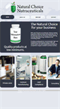 Mobile Screenshot of naturalchoicenutraceuticals.com